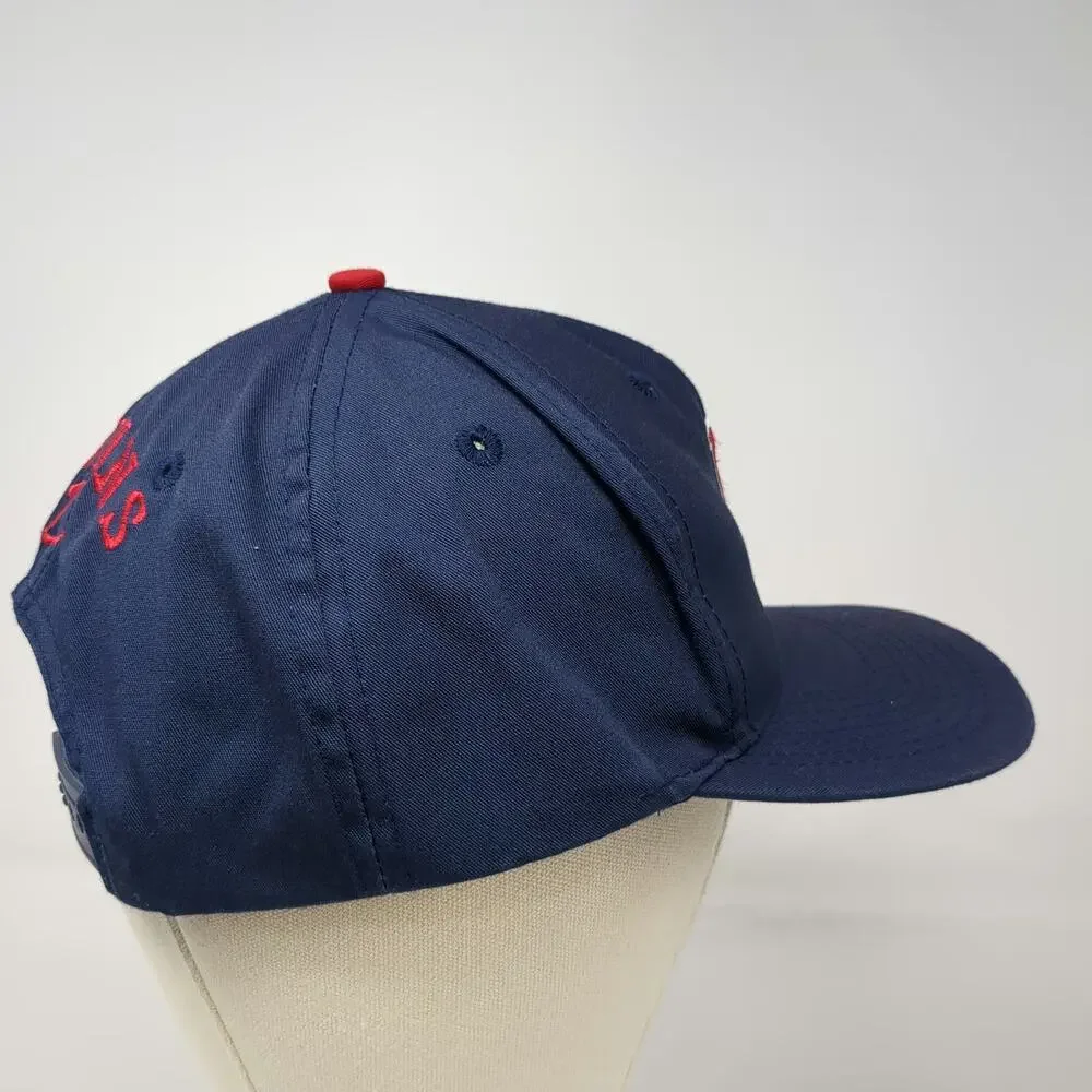 Genuine Merchandise Blue Snapback Hat One Size m Twins Logo Gray Underbrim MLB